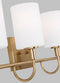 Sea Gull 4457104EN3 Oak Moore 4-lt 34" LED Bath Light