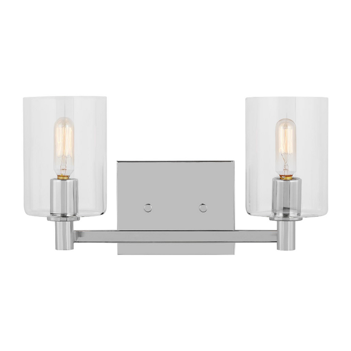 Sea Gull 4464202EN Fullton 2-lt 14" LED Bath Light