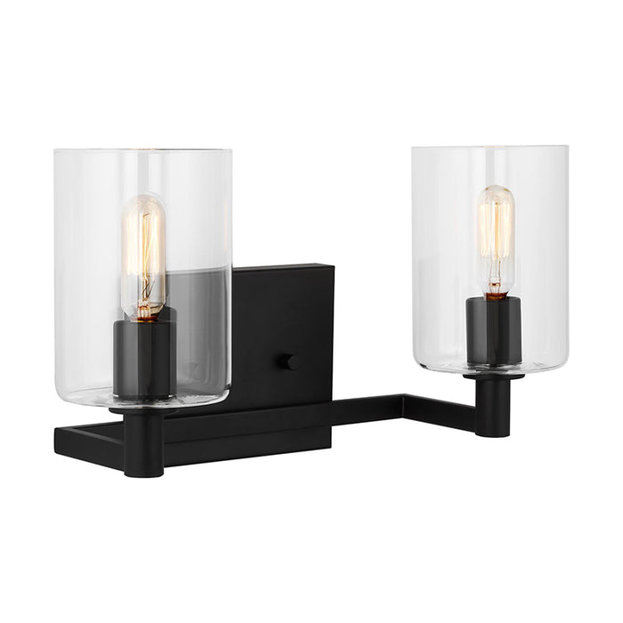 Sea Gull 4464202EN Fullton 2-lt 14" LED Bath Light