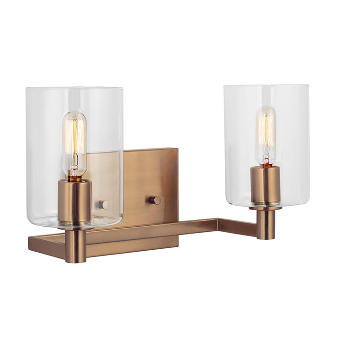 Sea Gull 4464202EN Fullton 2-lt 14" LED Bath Light