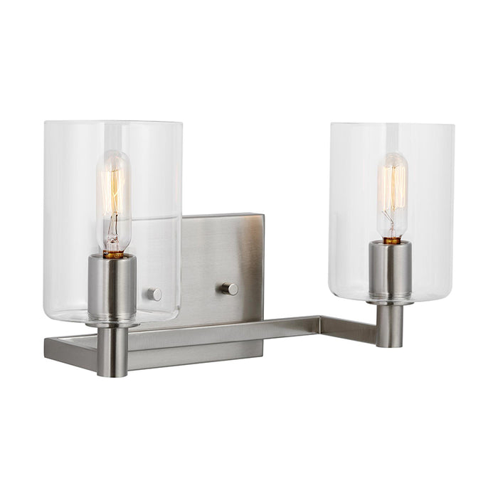 Sea Gull 4464202EN Fullton 2-lt 14" LED Bath Light
