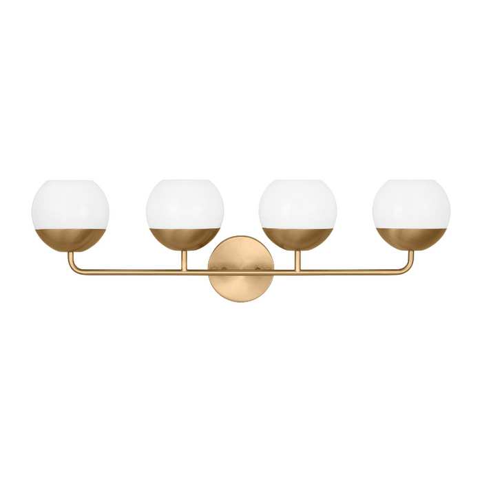 Sea Gull 4468104 Alvin 4-lt 33" Bath Light
