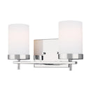 Sea Gull 4490302 Zire 2-lt 14" Bath Light