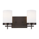Sea Gull 4490302 Zire 2-lt 14" Bath Light