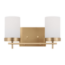 Sea Gull 4490302 Zire 2-lt 14" Bath Light