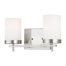 Sea Gull 4490302 Zire 2-lt 14" Bath Light