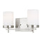 Sea Gull 4490302 Zire 2-lt 14" Bath Light