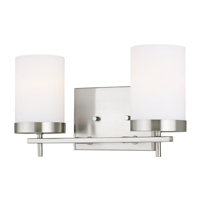Sea Gull 4490302 Zire 2-lt 14" Bath Light