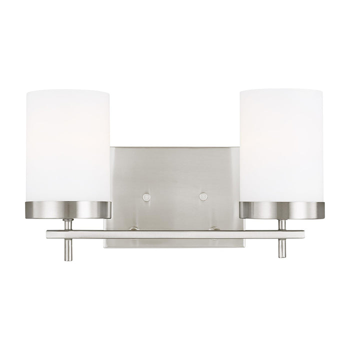 Sea Gull 4490302 Zire 2-lt 14" Bath Light
