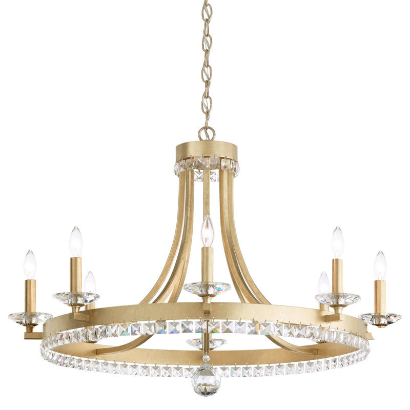 Schonbek ER1008 Early American 8-lt 31" Chandelier