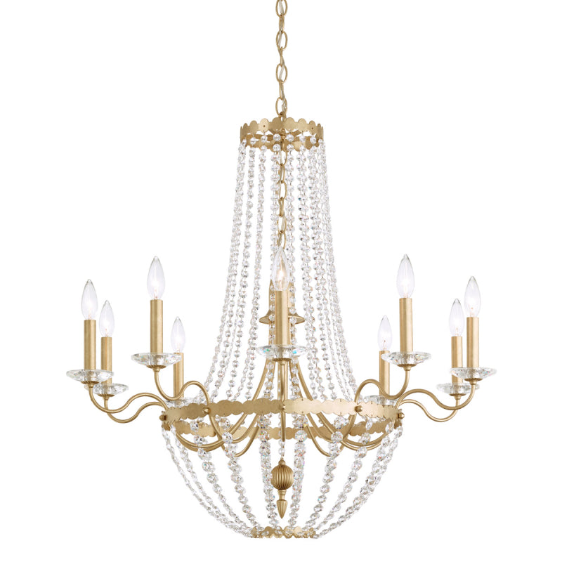 Schonbek ER1018 Early American 10-lt 33" Chandelier