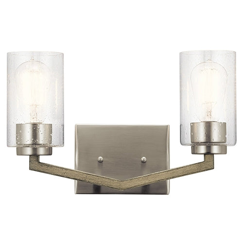 Kichler 45033 Deryn 2-lt 15" Vanity Light