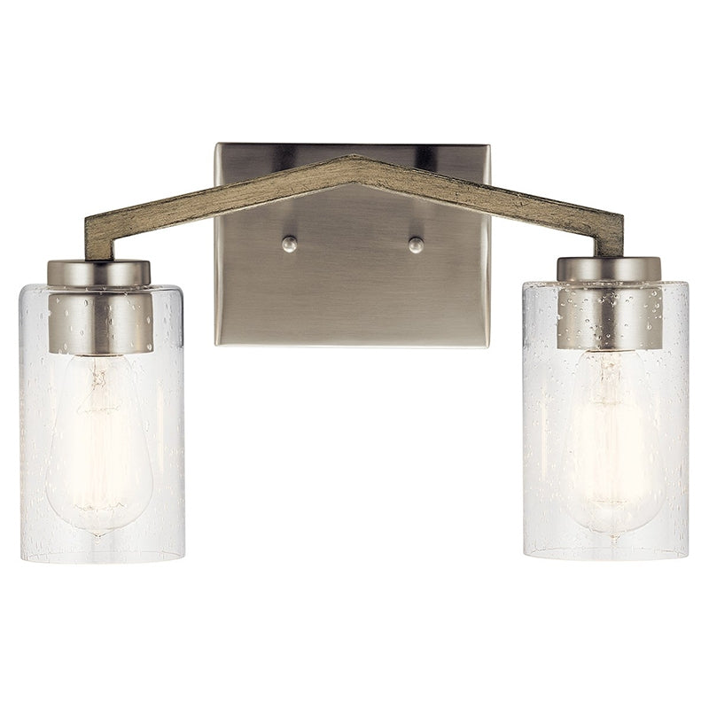 Kichler 45033 Deryn 2-lt 15" Vanity Light