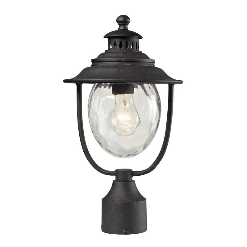 ELK 4502 Searsport 1-lt 15" Tall Outdoor Post Mount