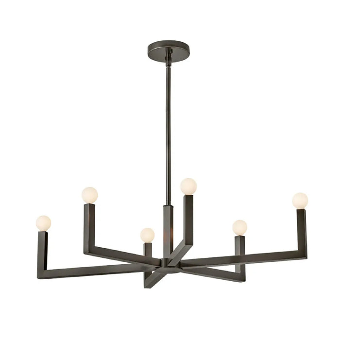 Hinkley 45048 Ezra 6-lt 36" LED Chandelier