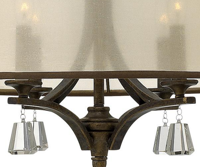 Fredrick Ramond FR45604 Mime 4-lt Chandelier