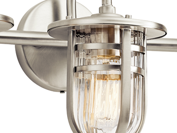 Kichler 45133 Caparros 3-lt Bath Light