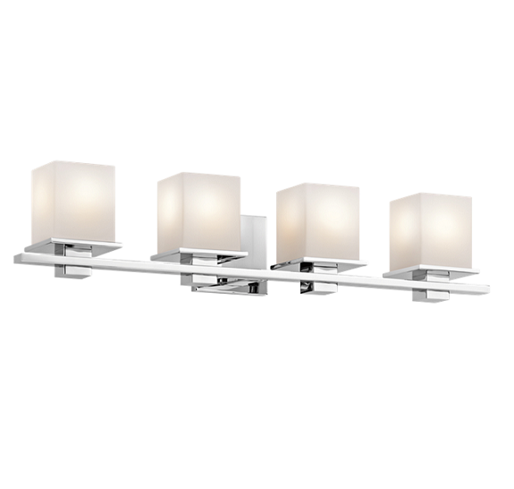 Kichler 45152 Tully 4-lt 32" Vanity Light-Chrome