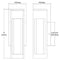 ELK 45279/LED Emode 1-lt 10" Tall LED Outdoor Wall Sconce