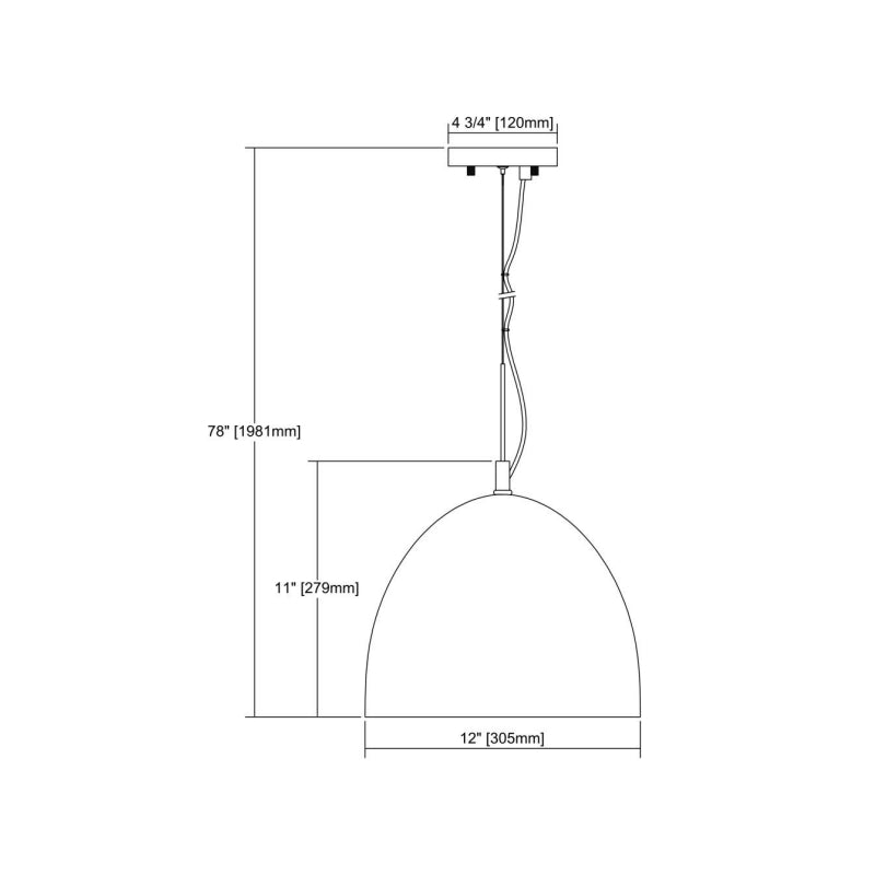 ELK 45334 Urban Form 1-lt Pendant