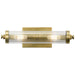 Kichler 45648 Azores 2-lt 16" Vanity Light-Natural Brass
