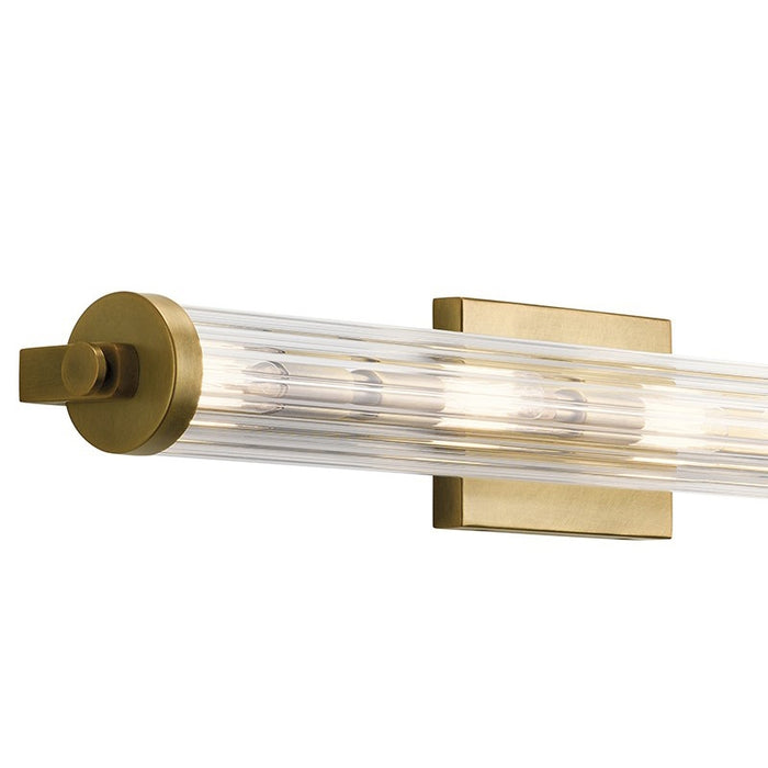Kichler 45650 Azores 5-lt 32" Vanity Light-Natural Brass