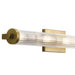 Kichler 45650 Azores 5-lt 32" Vanity Light-Natural Brass