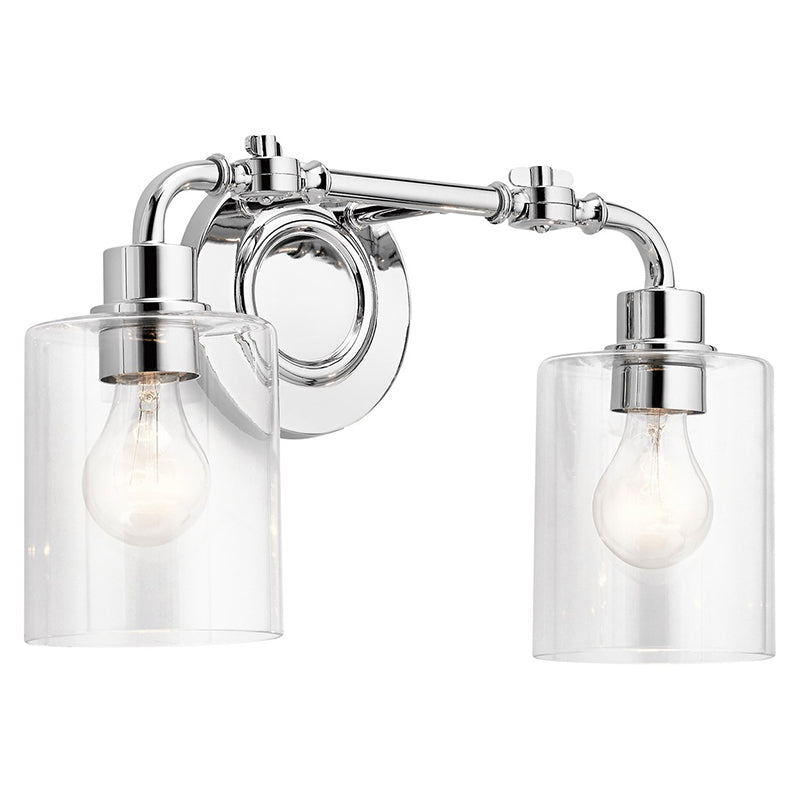 Kichler 45665 Gunnison 2-lt 17" Vanity Light