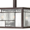 Hinkley 4571 Mondrian 4-lt 16" LED Chandelier