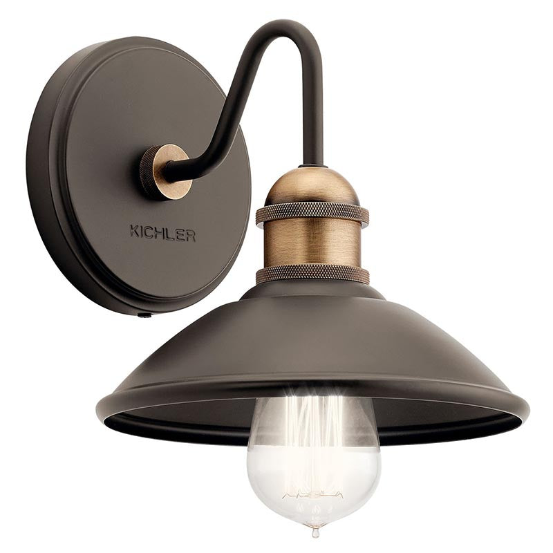 Kichler 45943 Clyde 1-lt 8" Wide Vanity Light
