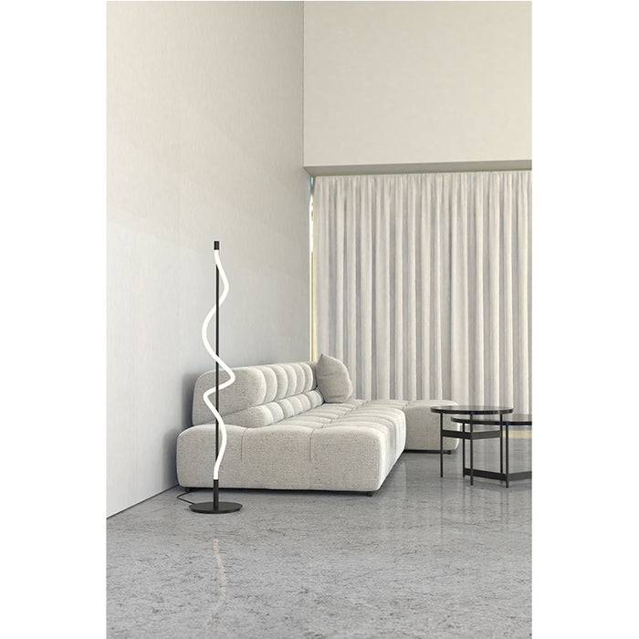Kuzco FL95360 Cursive 60" Tall LED Floor Lamp