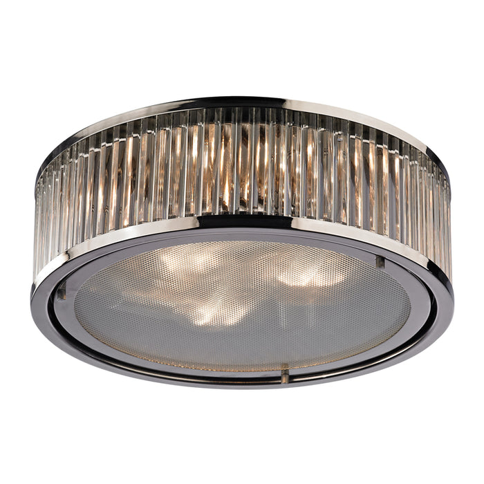 ELK 46103 Linden 3-lt 16" Flush Mount