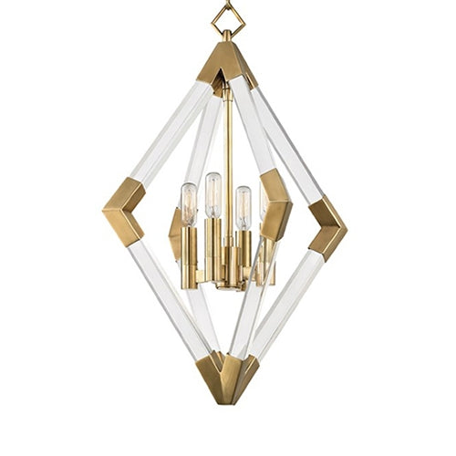 Hudson Valley 4617 Lyons 4-lt Pendant