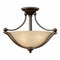 Hinkley 4651 Bolla 1-lt 19" LED Semi Flush Mount