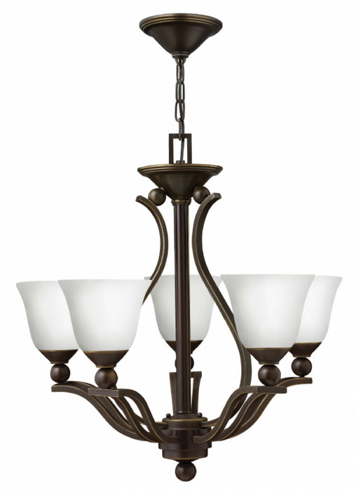 Hinkley 4655 Bolla 5-lt 24" LED Chandelier