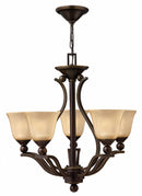 Hinkley 4655 Bolla 5-lt 24" LED Chandelier