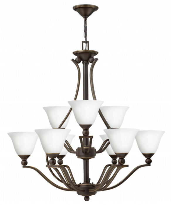 Hinkley 4657 Bolla 9-lt 35" LED Chandelier