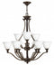 Hinkley 4657 Bolla 9-lt 35" LED Chandelier