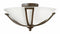 Hinkley 4660 Bolla 2-lt 17" LED Flush Mount