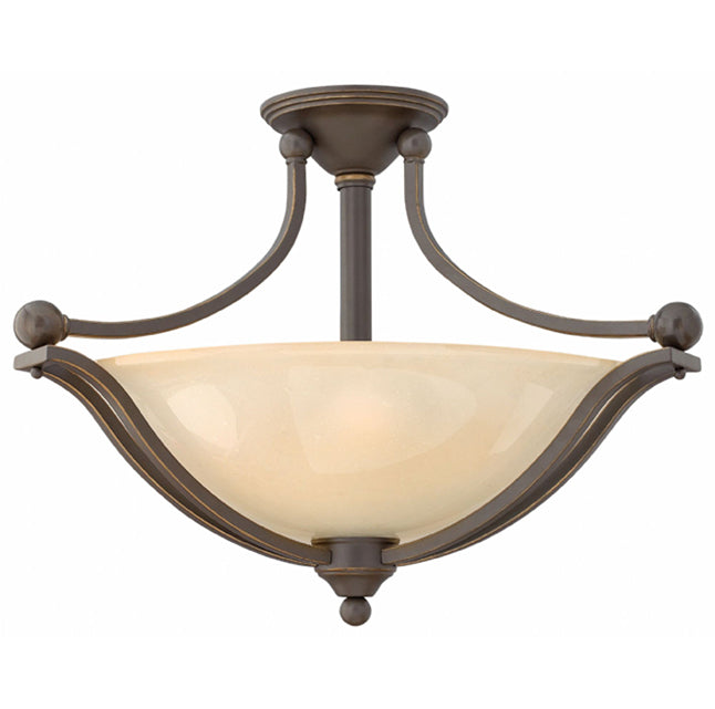 Hinkley 4669 Bolla 3-lt 23" LED Semi Flush