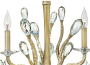 Fredrick Ramond FR46809 Eve 9-lt 34" LED Chandelier - Champagne Gold