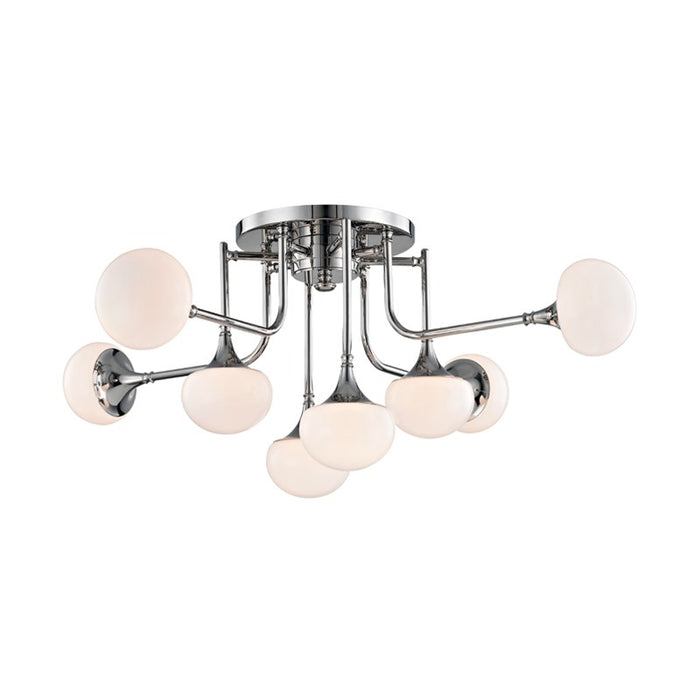 Hudson Valley 4708 Fleming 8-lt LED Semi Flush