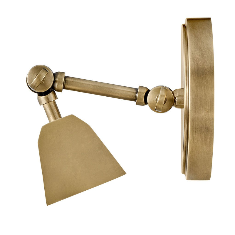 Hinkley 47093 Arti 1-lt 12" LED Wall Light - Heritage Brass
