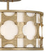 Hinkley 4733 Carter 3-lt 17" Wide Semi-Flush Mount - LBC Lighting