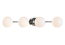 Hudson Valley 4744 Fleming 4-lt LED Bath and Vanity