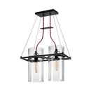 Sonneman 4762 Square Ring 2-lt 17" Rectangle Pendant