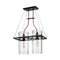 Sonneman 4762 Square Ring 2-lt 17" Rectangle Pendant