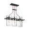 Sonneman 4763 Square Ring 3-lt 26" Rectangle Pendant