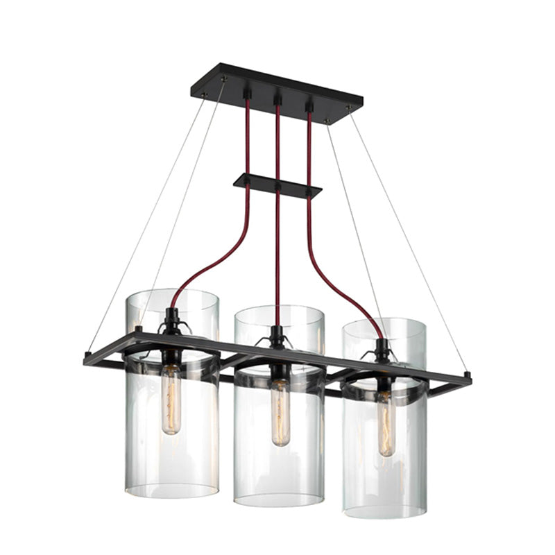 Sonneman 4763 Square Ring 3-lt 26" Rectangle Pendant