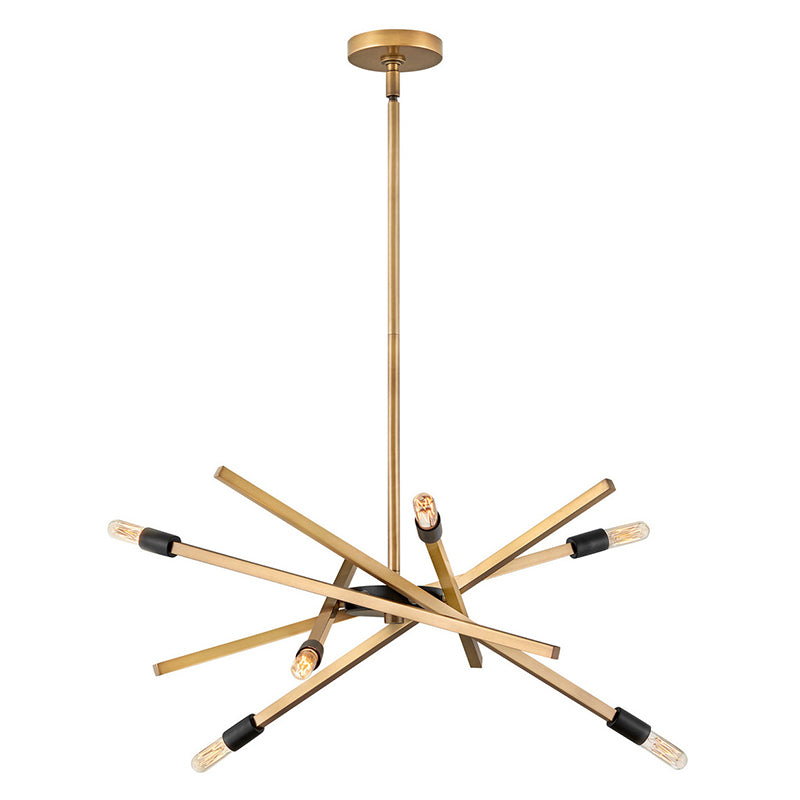 Hinkley 4765 Archer Medium 6-lt 26" LED Chandelier